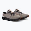 Scarpe da corsa On Cloud X 4 nebbia/nero da uomo 8