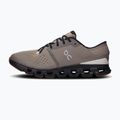 Scarpe da corsa On Cloud X 4 nebbia/nero da uomo 10