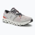 Scarpe da corsa On Cloud X 4 argento/fiamma da uomo