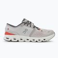 Scarpe da corsa On Cloud X 4 argento/fiamma da uomo 2