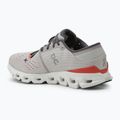 Scarpe da allenamento uomo On Cloud X 4 silver/flame 3