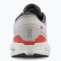 Scarpe da corsa On Cloud X 4 argento/fiamma da uomo 6