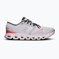 Scarpe da corsa da donna On Cloud X 4 argento/flame 9
