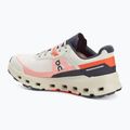 Scarpe da corsa On Cloudvista 2 ghiaccio/fiamma da donna 3