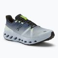 Scarpe da corsa On Cloudsurfer Trail Waterproof nero/erba da uomo