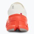 Scarpe da corsa On Cloudmonster bianco/fiamma da donna 6