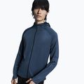 Felpa con cappuccio On Climate Zip Uomo blu 5