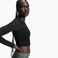 Top da corsa da donna On Running Movement Long-T Crop nero 5