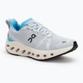 Scarpe da corsa da donna On Running Cloudsurfer Trail artico/avorio