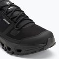 Scarpe da uomo On Running Cloudrock Low Waterproof nero/nero 7