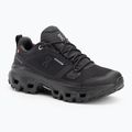 Scarpe On Running Cloudrock Low Waterproof nero/nero da donna