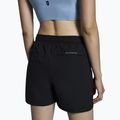 Pantaloncini da corsa On 5" Core nero da donna 6