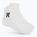 On Running Logo Sock Mid 3 paia bianco