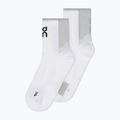 Calzini On Performance Run Mid bianco/ghiaccio