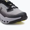 Scarpe da corsa da donna On Cloudsurfer Trail 2 Waterproof nero/lilla 7