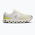 Scarpe da corsa On Cloud X 4 avorio/lime da uomo
