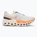 Scarpe da corsa On Cloudmonster 2 da donna, avorio/tangerine 2