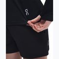 Felpa da corsa donna On Core 1/4 Zip black 7