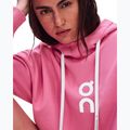 Felpa donna On Club Hoodie bubblegum 8