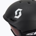 Casco da sci per bambini SCOTT Keeper 2 + maschera Witty stealth black 8