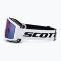 Maschera da sci SCOTT Factor Pro LS mineral white/black amp ls blue chrome 4