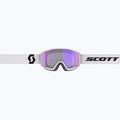 Maschera da sci SCOTT Factor Pro LS mineral white/black amp ls blue chrome 6