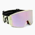 SCOTT React AMP Pro giallo acido/amp pro lavanda cromo/amp pro verde occhiali da sci 2