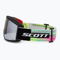 Maschera da sci SCOTT Ambit black/neon yellow/amp white chrome 4