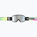 Maschera da sci SCOTT Ambit black/neon yellow/amp white chrome 2