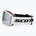 Maschera da sci SCOTT Ambit mineral white/black/amp ice chrome 4
