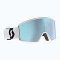 Maschera da sci SCOTT Ambit mineral white/black/amp ice chrome