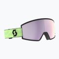 Maschera da sci SCOTT Ambit Compact glow green/amp lavender chrome