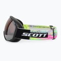 Maschera da sci SCOTT Faze II black/neon yellow/amp silver chrome 4
