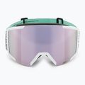 Maschera da sci SCOTT Shield white/mint green/amp lavender chrome 2