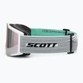 Maschera da sci SCOTT Shield white/mint green/amp lavender chrome 4