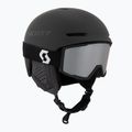 Casco da sci SCOTT Track + Maschera da sci Factor Pro Combo mineral black & silver chrome