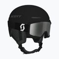 Casco da sci SCOTT Track + Maschera da sci Factor Pro Combo mineral black & silver chrome 10