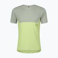 Maglia da corsa da uomo SCOTT Endurance Tech spray grey/acid yellow