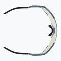 Occhiali da sole SCOTT Shield metallic blue/amp white chrome 4