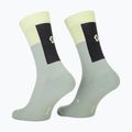 Calzini SCOTT Block Stripe Crew spray grey/acid yellow 2