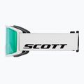 Maschera da sci SCOTT Trace Pro white/green chrome 2