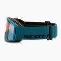 Maschera da sci SCOTT Trace Pro petrol green/green chrome 4