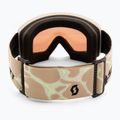 Maschera da sci SCOTT Trace Pro mojave beige/silver chrome 3