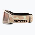 Maschera da sci SCOTT Trace Pro mojave beige/silver chrome 4