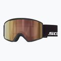 Maschera da sci SCOTT Trace Pro Light Sensitive black/amp ls cinnamon chrome