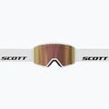 Maschera da sci SCOTT Trace Pro Light Sensitive white/amp ls cinnamon chrome 2