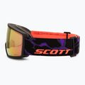 Maschera da sci Scott Neo Light Sensitive S1-3 black/purple/amp ls cinnamon chrome 4