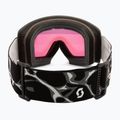 Maschera da sci Scott Neo Light Sensitive S2-4 granite black/white/amp ls blue chrome 3
