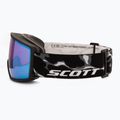 Maschera da sci Scott Neo Light Sensitive S2-4 granite black/white/amp ls blue chrome 4