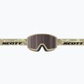 Maschera da sci SCOTT Trace Pro Compact mojave beige/silver chrome 3